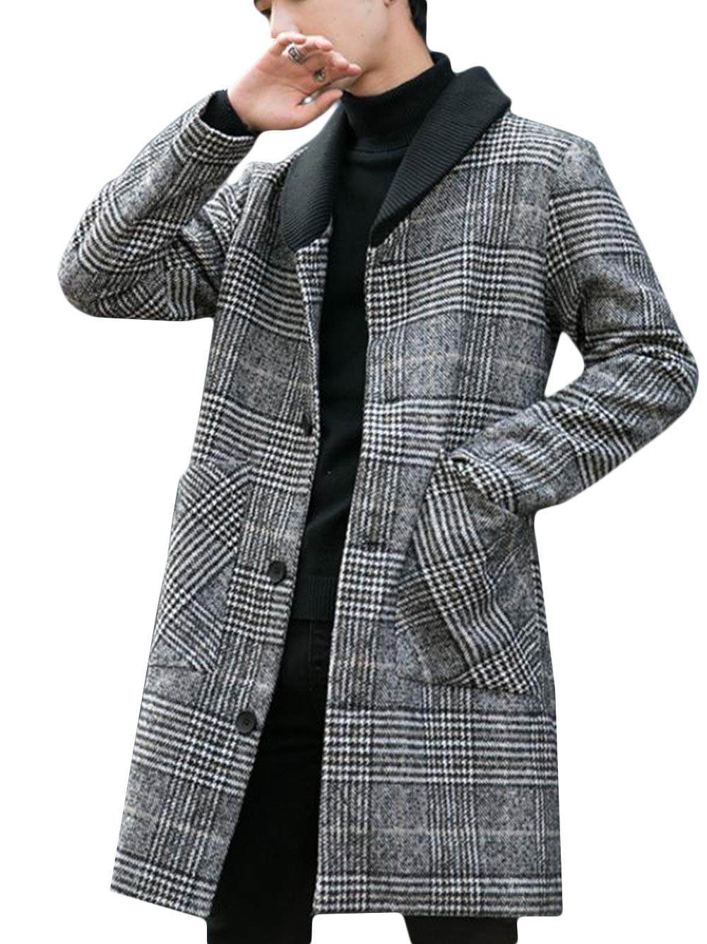ETRO チェスターコート 黒白チェック　サイズ44 ETRO チェスターコート 黒白チェック サイズ44 ETRO(エトロ